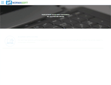 Tablet Screenshot of normasoft.net